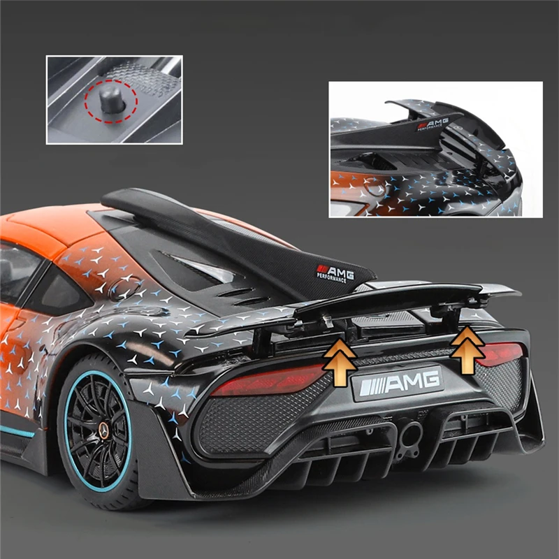 1:18 Mercedes-Benz AMG One Alloy Model Car 6 1:18 Mercedes-Benz AMG One Alloy Model Car - Image 6