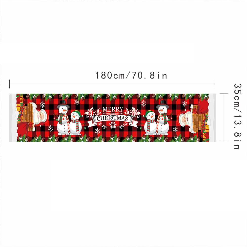 Festive Christmas Table Runner for Holiday Decor 5 Festive Christmas Table Runner for Holiday Decor - Image 5