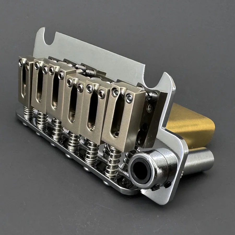 510 Style 2-Post Electric Guitar Tremolo Bridge 4 510 Style 2-Post Electric Guitar Tremolo Bridge - Image 4