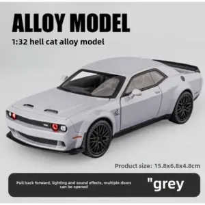 1:32 Dodge Hellcat Scale Model Car 19 Sc2667f55f2ed4d3a8883953638a1280db