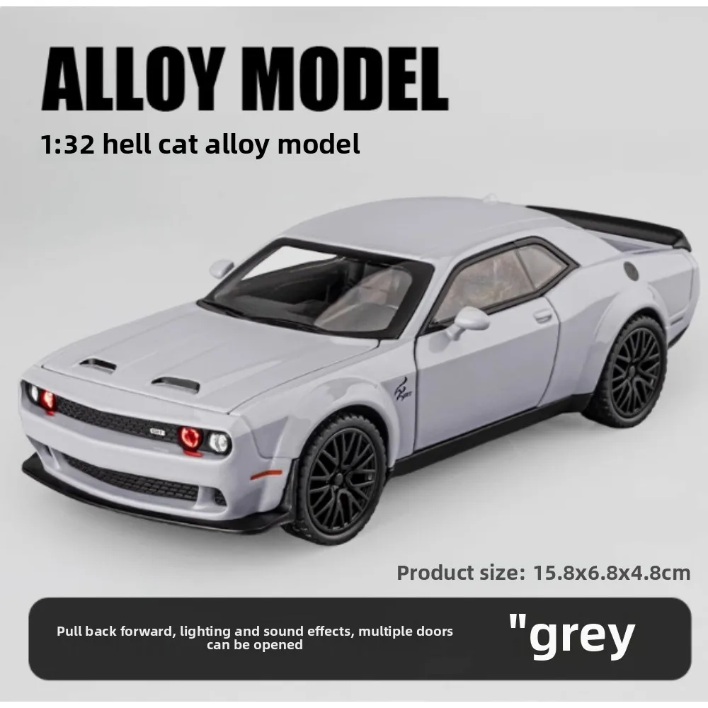1:32 Dodge Hellcat Scale Model Car 10 1:32 Dodge Hellcat Scale Model Car - Image 10