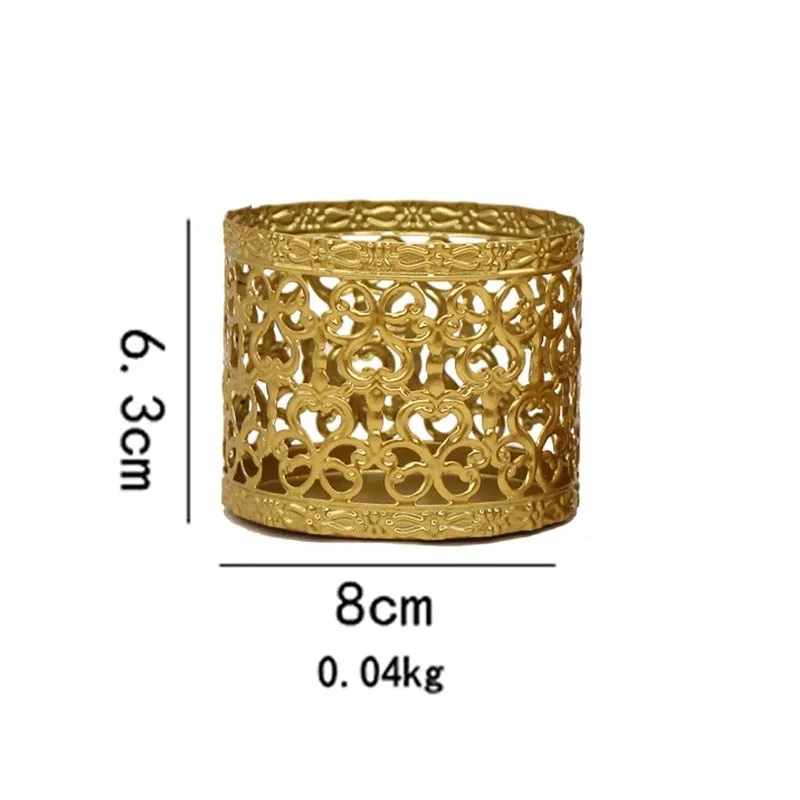 Vintage Gold Nordic Candle Holder 11 Vintage Gold Nordic Candle Holder - Image 11