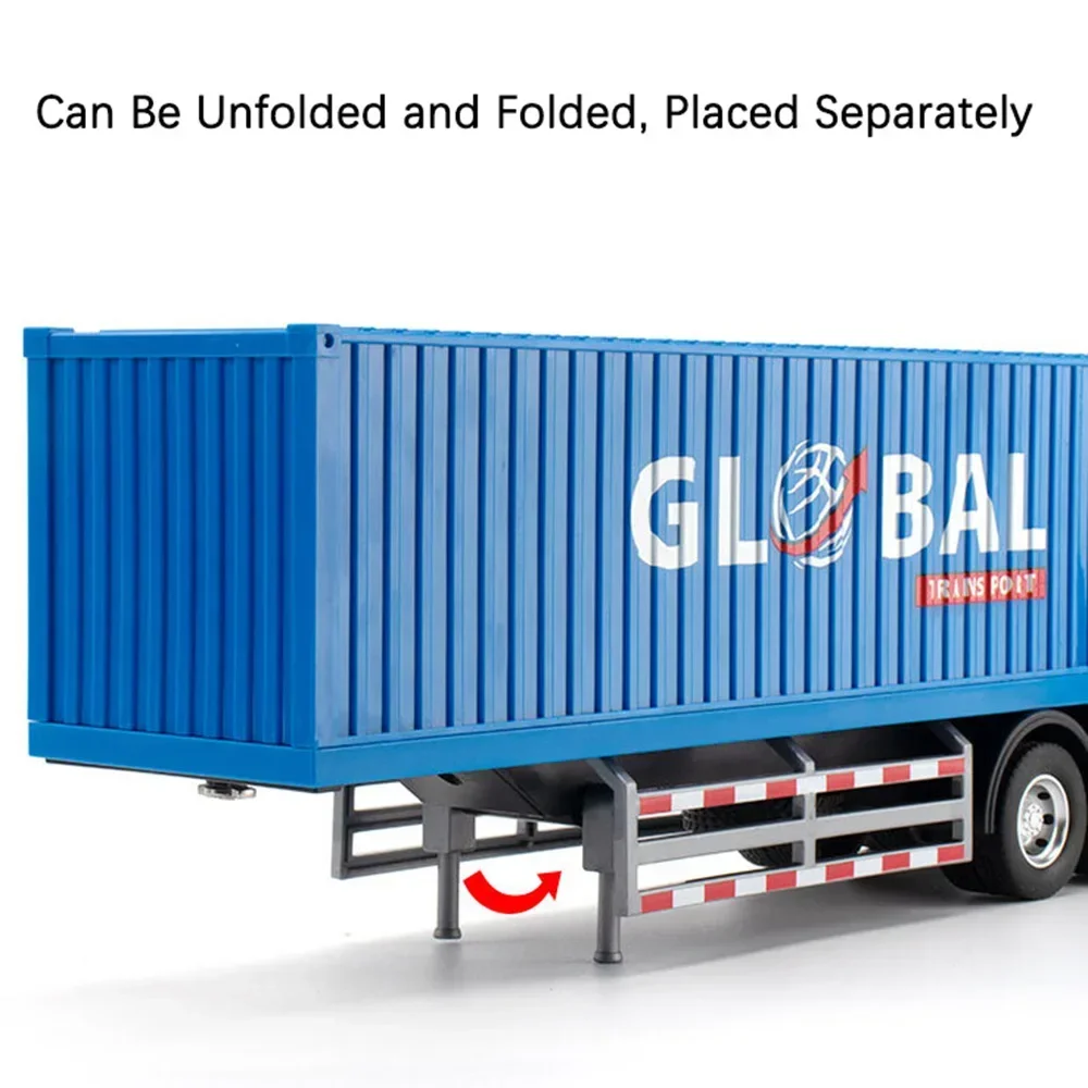 Vibrant 1:24 Scale Diecast Transport Truck 3 Vibrant 1:24 Scale Diecast Transport Truck - Image 3