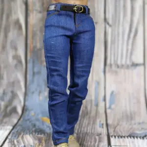 1/6 Scale Blue Jeans for 12-Inch Action Figures 15 Sc28b8161c34446468d2d4d3761e6071bH