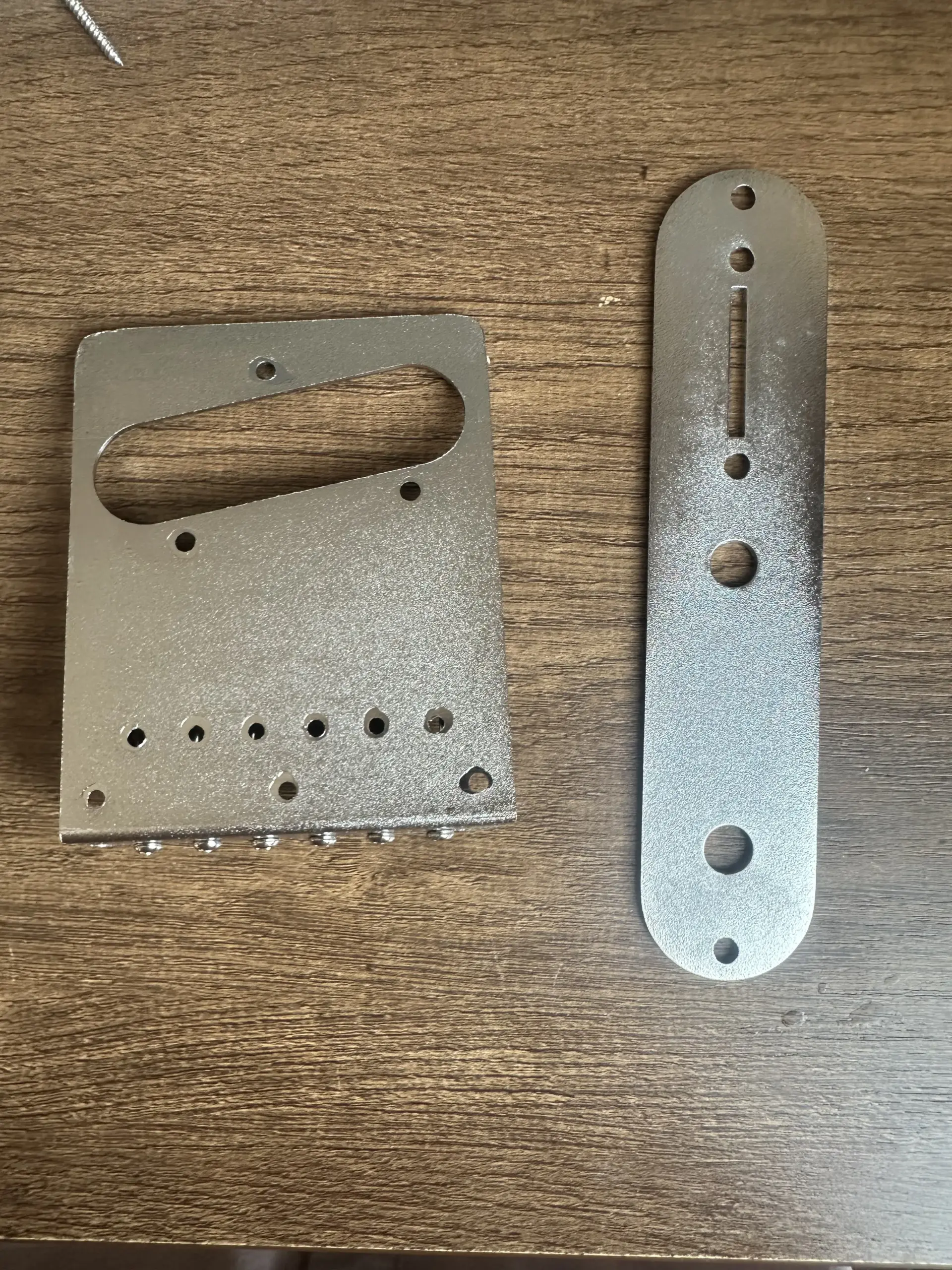 Decorative Alloy Guitar Bridge Set with Floral Design 6 Decorative Alloy Guitar Bridge Set with Floral Design - Image 6