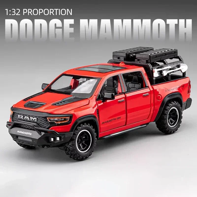 Dodge Mammoth 1000 TRX 1:32 Scale Model Truck 10 Dodge Mammoth 1000 TRX 1:32 Scale Model Truck - Image 10