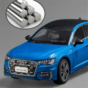 1:18 Blue Audi A6 Diecast Model 11 Sc32561afe29644769530a35edaac235dz