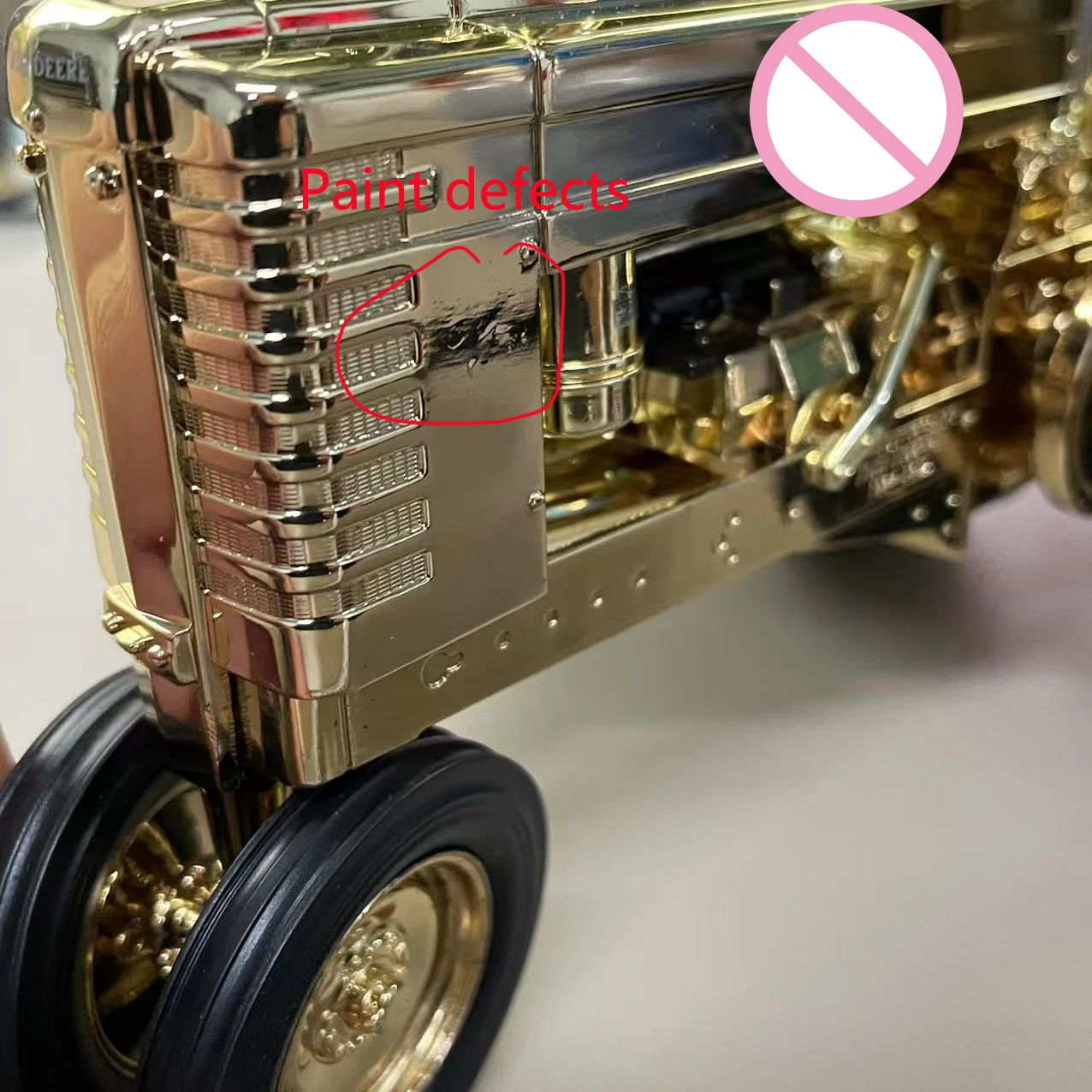 75th Anniversary Diecast Tractor Model 1:16 Scale 4 75th Anniversary Diecast Tractor Model 1:16 Scale - Image 4