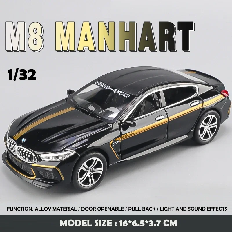 BMW M8 Supercar Die-Cast Model 1:24 Scale 11 BMW M8 Supercar Die-Cast Model 1:24 Scale - Image 11