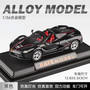Ferrari LaFerrari Convertible 1:36 Diecast Model 15 Sc3dfc707b5f34db19e22a049cfcc7adee