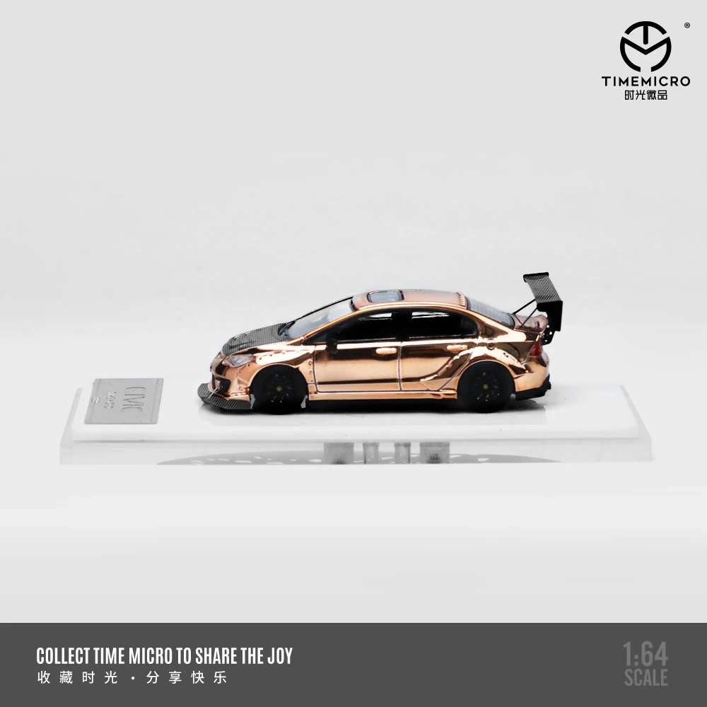 Luxurious 1:64 Rose Gold Civic Model 5 Luxurious 1:64 Rose Gold Civic Model - Image 5