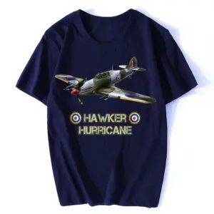 Vintage Military Hawker Hurricane T-Shirt for Men 12 Sc3f12ffd3c6e4d32bc971cd197b38918I