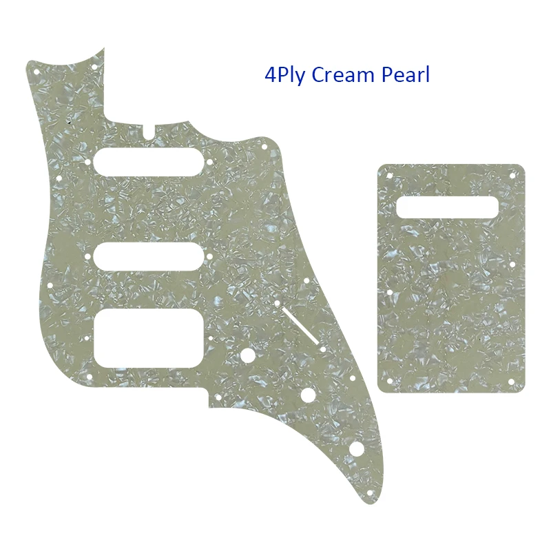 Mexico Jaguar Blacktop PAF Humbucker Pickguard 10 Mexico Jaguar Blacktop PAF Humbucker Pickguard - Image 10
