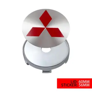 Mitsubishi Wheel Hub Cap Stickers Set 18 Sc46baee430374649982a6711d737cb6fR