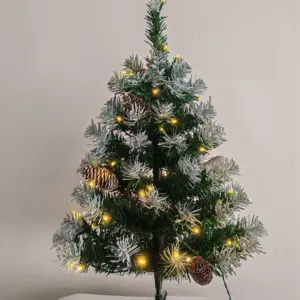 Small Festive Christmas Tree with LED Lights 15 Sc4850bca1f8b49c6a72cc70bbbb9f304z