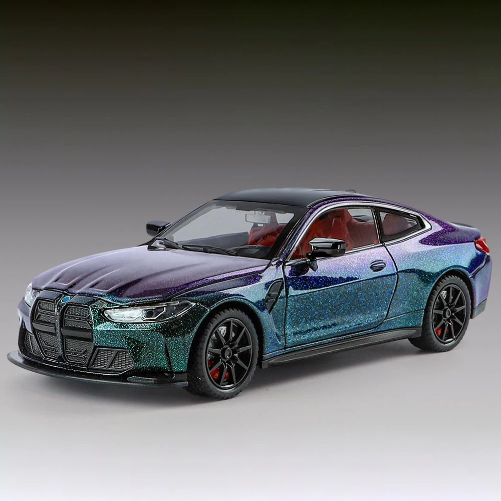 BMW M4 1:24 Scale Diecast Model Car 12 BMW M4 1:24 Scale Diecast Model Car - Image 12