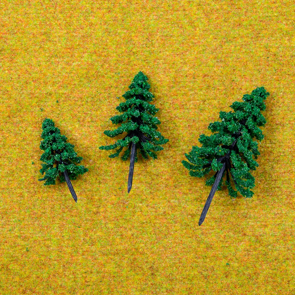 Handcrafted Miniature Pine Tree Set for Dioramas 3 Handcrafted Miniature Pine Tree Set for Dioramas - Image 3