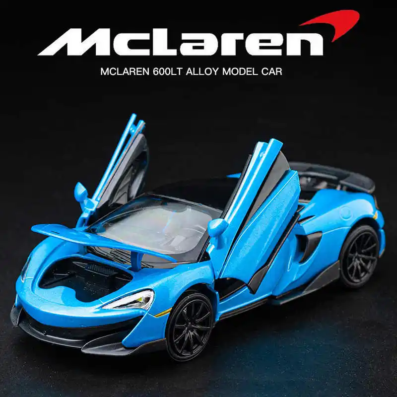 McLaren 600LT Diecast Model 1/32 Scale Orange 6 McLaren 600LT Diecast Model 1/32 Scale Orange - Image 6
