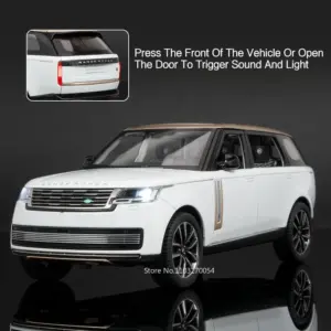 White Range Rover Diecast Model 1:24 Scale 14 Sc508018a7e1c4e739b69cffffc30290ci