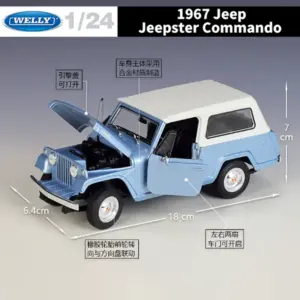 1967 Jeep Commando Model 1/24 Scale Collectible 8 Sc5428baa9a2042f29476305baabe6ba2N