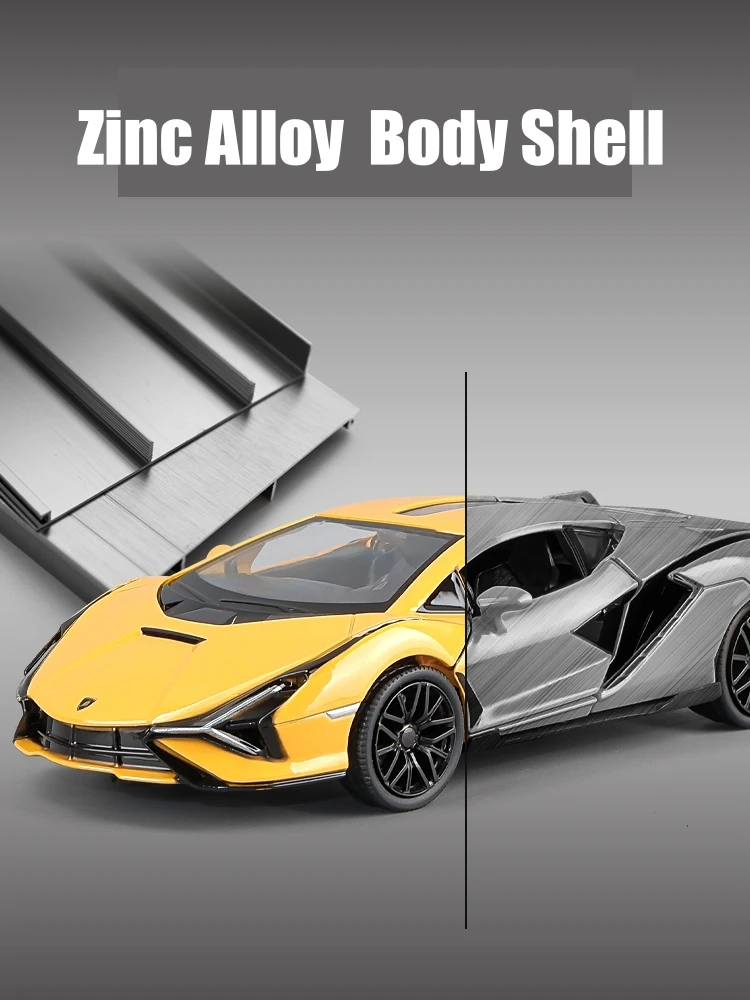 1:32 Lamborghini Sian FKP 37 Diecast Model 4 1:32 Lamborghini Sian FKP 37 Diecast Model - Image 4