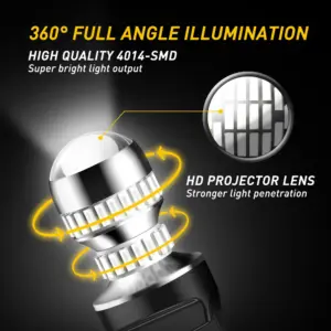 T20 7443 LED Bulb Set - 1200 Lumens, 54 SMD 11 Sc5b0f1947280436e92a06191e6aa4771i