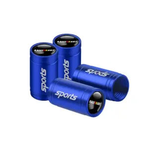 Sporty Metal & Carbon Fiber Valve Caps Set 27 Sc5cf398be3604267b05db0fe8bc51b14U