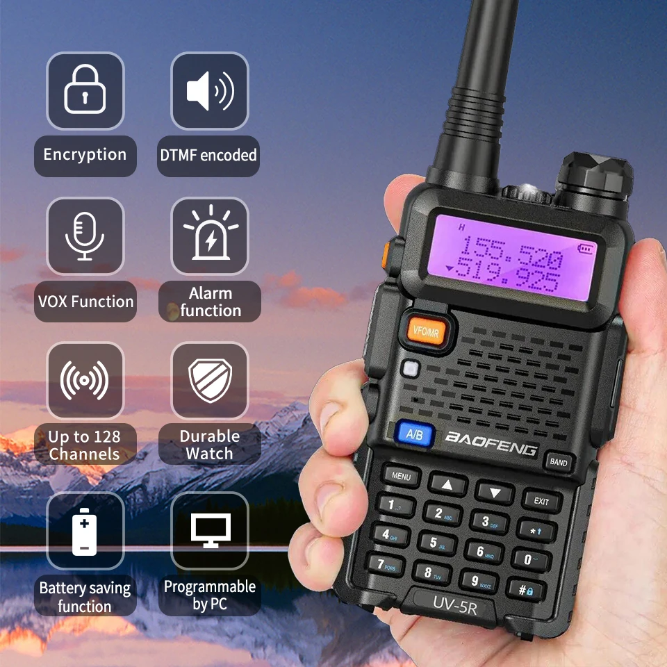 Baofeng UV-5R Dual-Band Walkie Talkie 2 Baofeng UV-5R Dual-Band Walkie Talkie - Image 2