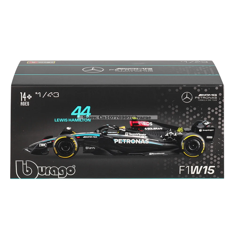 Mercedes-AMG F1 W15 Model 2024 1:43 Scale Collection 5 Mercedes-AMG F1 W15 Model 2024 1:43 Scale Collection - Image 5