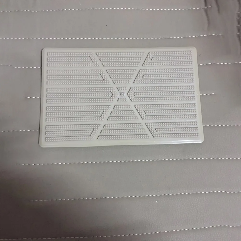 Durable Black PVC Car Floor Pad 23x15cm 3 Durable Black PVC Car Floor Pad 23x15cm - Image 3