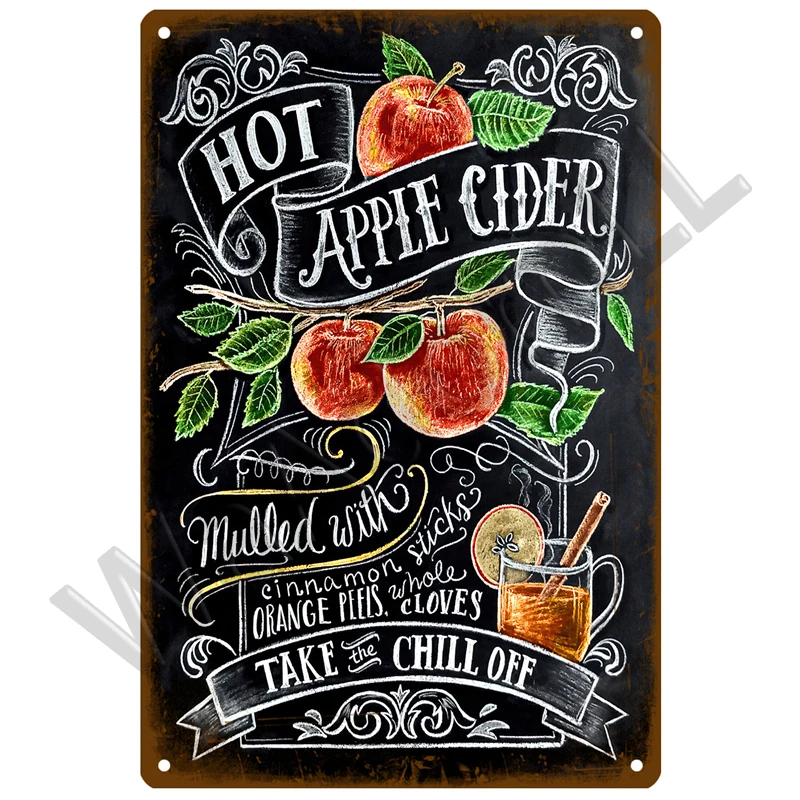 Vintage Cocktail Decorative Tin Sign 20x30 cm 24 Vintage Cocktail Decorative Tin Sign 20x30 cm - Image 24