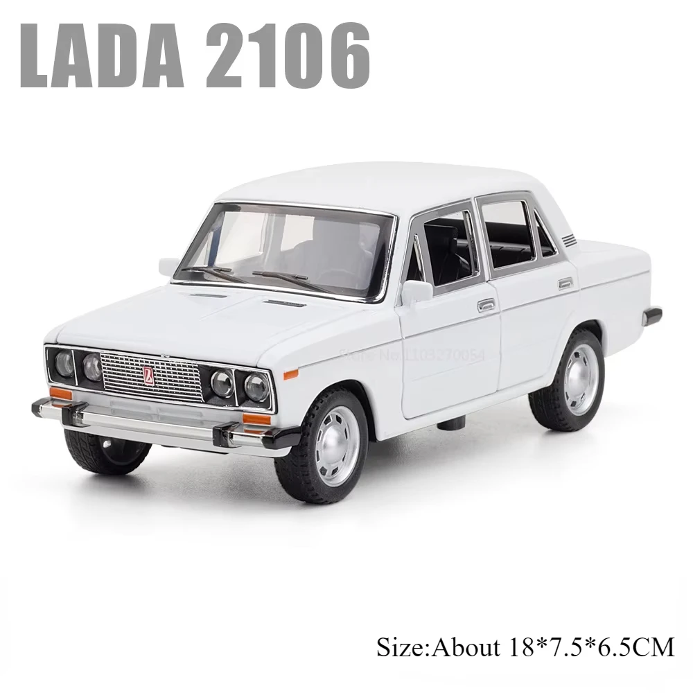 1:24 Lada Police Diecast Model for Collectors 8 1:24 Lada Police Diecast Model for Collectors - Image 8