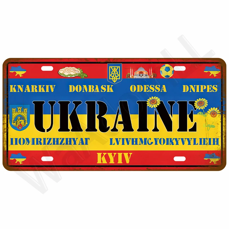 Retro Metal Sign Wall Art 15 x 30 cm 21 Retro Metal Sign Wall Art 15 x 30 cm - Image 21