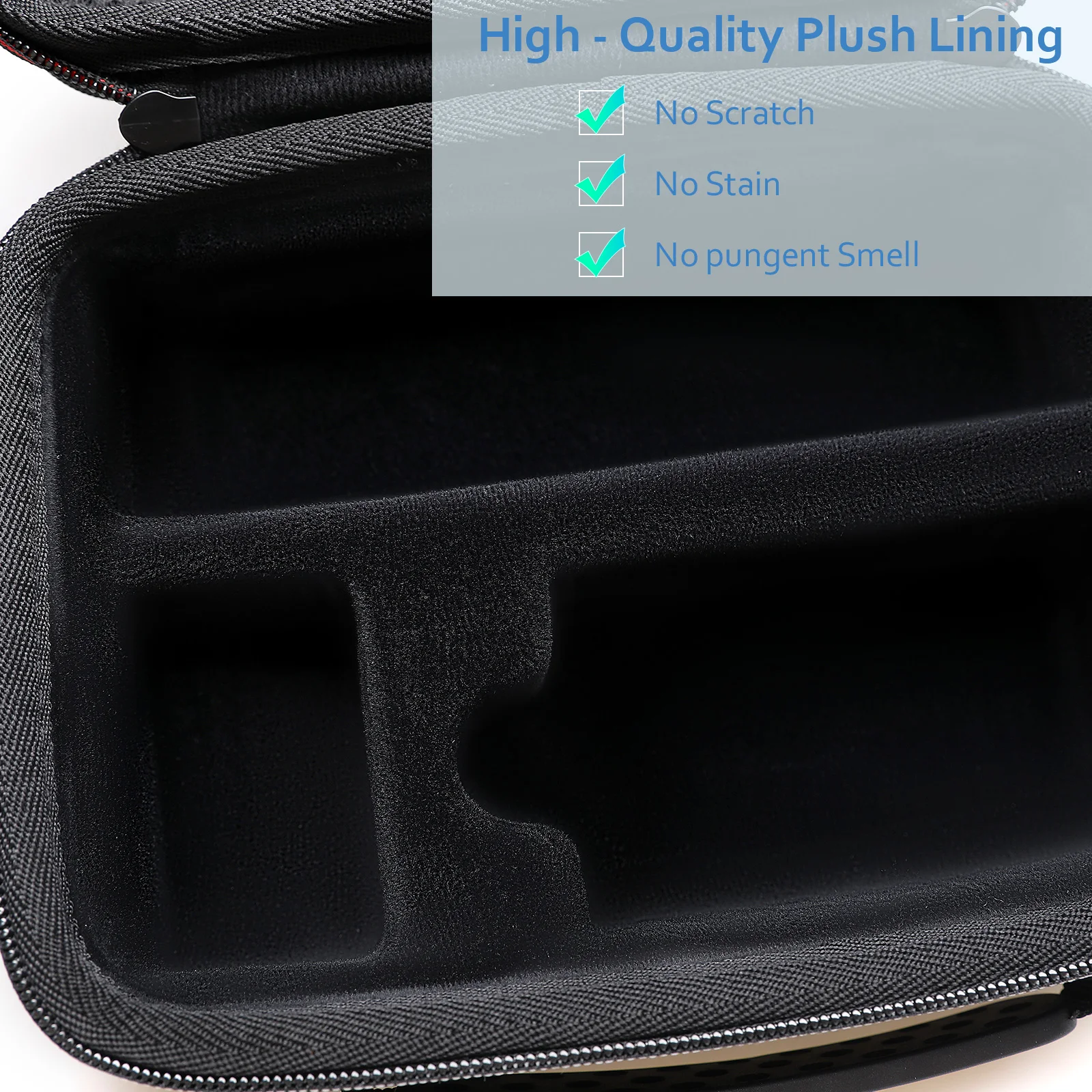 Black EVA Hard Case for Sony ZV-1 Cameras 3 Black EVA Hard Case for Sony ZV-1 Cameras - Image 3