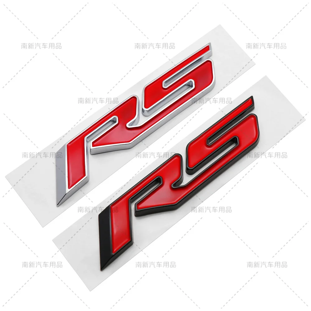 Chevrolet RS Chrome Metal Emblem for Cars 2 Chevrolet RS Chrome Metal Emblem for Cars - Image 2