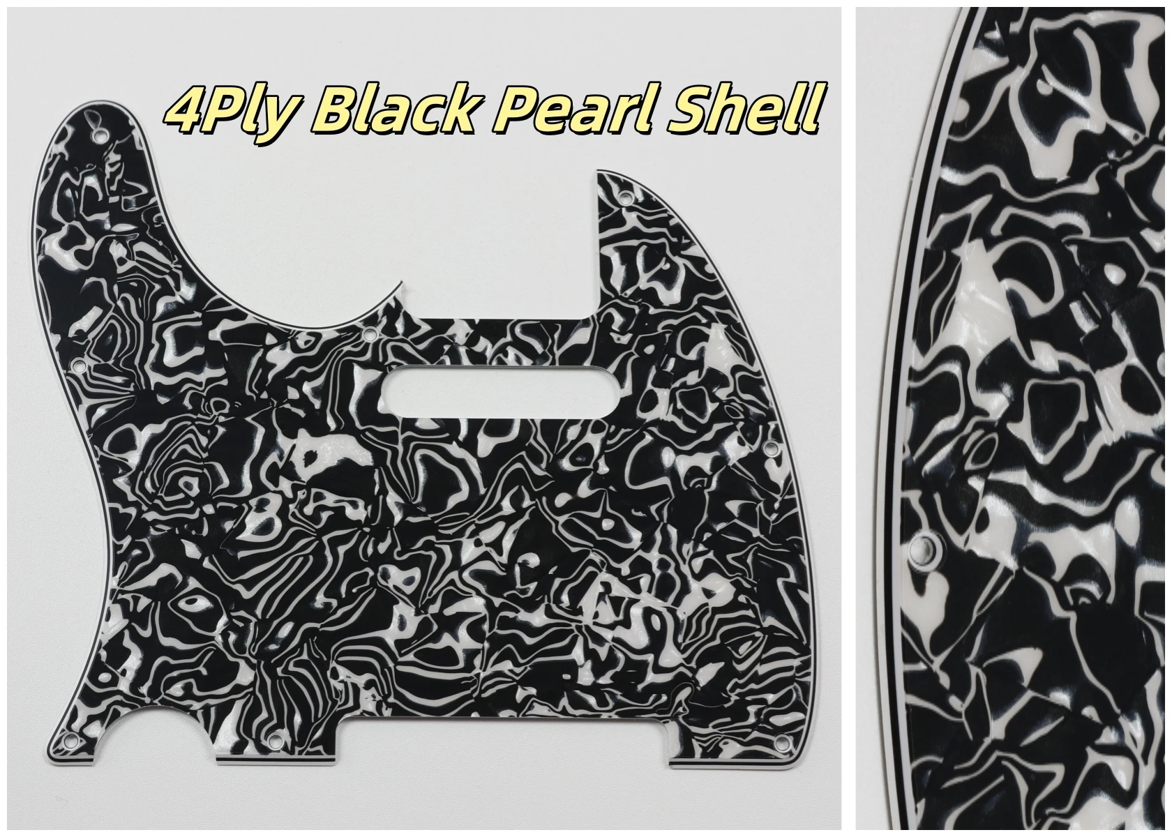 Left-Handed Telecaster Pickguard 3-Ply/4-Ply Options 30 Left-Handed Telecaster Pickguard 3-Ply/4-Ply Options - Image 30