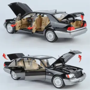 Mercedes-Benz W140 S320 SEL 1:24 Diecast Model 13 Sc803175961ba4087b365a39087bdecefB