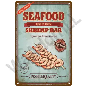 BBQ Zone Vintage Metal Tin Sign 20x30 cm 46 Sc81299081cff43429e65a4fa7b29eb736