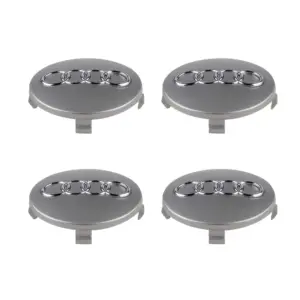 Vehicle Wheel Hub Caps Set for A1-A8, Q3-Q7 13 Sc8253e4423294bdc89a8ec2c6e5b26c4w