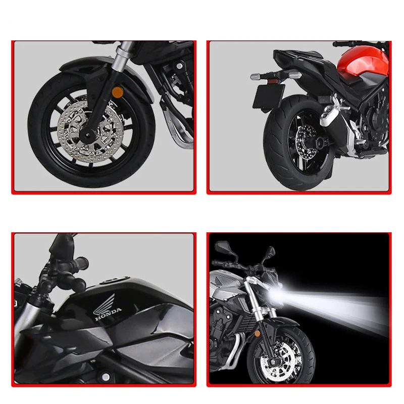 Honda CB400F Die-Cast Motorcycle Model 1:12 Scale 5 Honda CB400F Die-Cast Motorcycle Model 1:12 Scale - Image 5