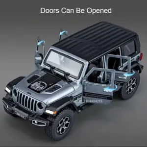 1:32 Diecast Jeep Wrangler Rubicon Model 13 Sc8bca9a8e42043b7b7e7745800d034fel