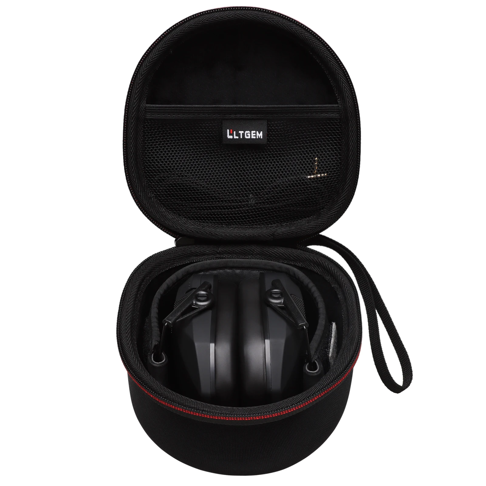 Black EVA Case for Savior Apollo Earmuffs 1 Black EVA Case for Savior Apollo Earmuffs