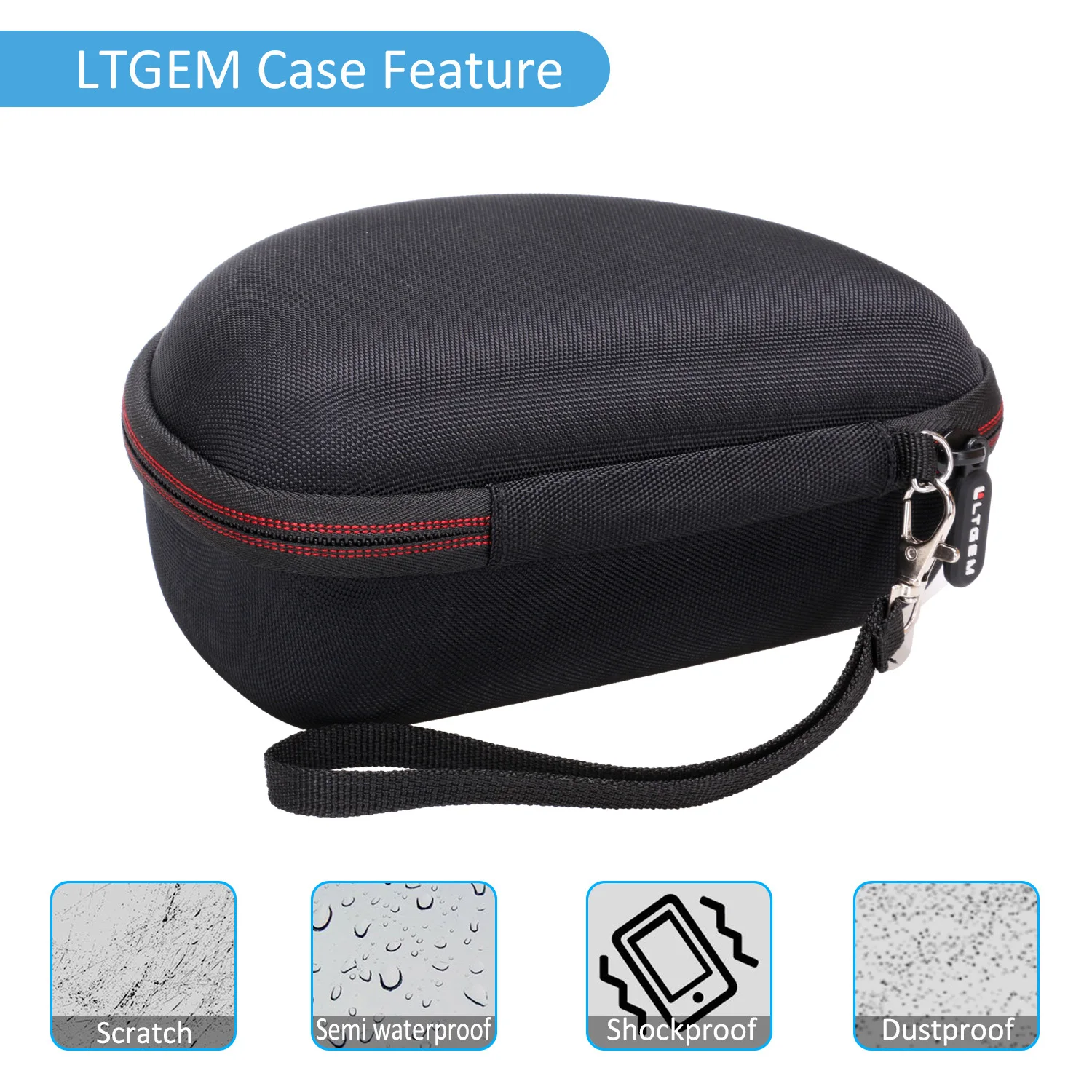 Black Headphone Case for Beats Solo & Studio 5 Black Headphone Case for Beats Solo & Studio - Image 5