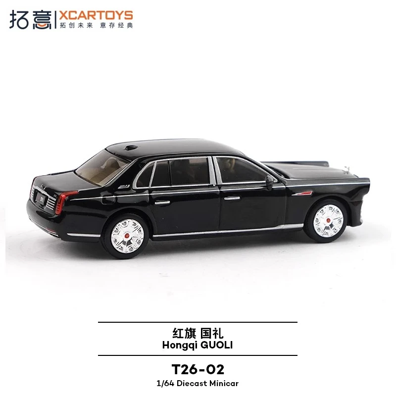 1:64 Black Luxury Sedan Model for Collectors 4 1:64 Black Luxury Sedan Model for Collectors - Image 4