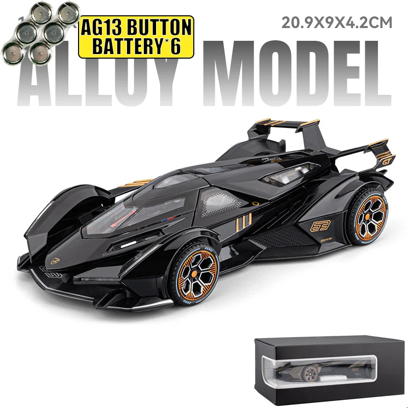 V12 Vision GT 1:24 Diecast Model Car 18 V12 Vision GT 1:24 Diecast Model Car - Image 18