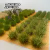 Miniature Grass Tufts for Dioramas 15pcs