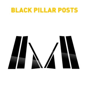 Volkswagen Polo MK6 2019-2024 Pillar Post Covers Set 13 Sc9337b58ff0a464da2b322e3e7691e2fa