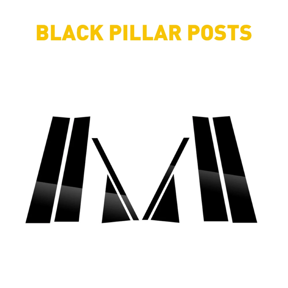 Volkswagen Polo MK6 2019-2024 Pillar Post Covers Set 7 Volkswagen Polo MK6 2019-2024 Pillar Post Covers Set - Image 7