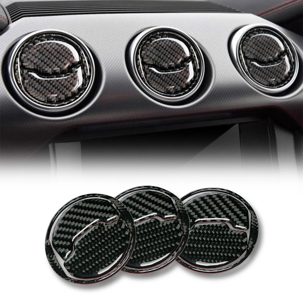 Ford Mustang 2015-2020 Carbon Fiber Interior Trim Set 8 Ford Mustang 2015-2020 Carbon Fiber Interior Trim Set - Image 8