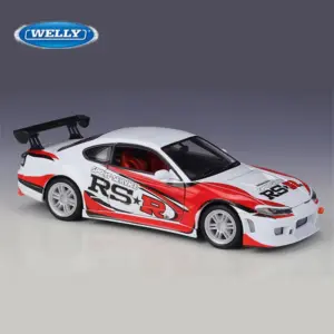 Nissan Silvia S15 RSR 1:24 Diecast Model 10 Sc9e065fcfa4c41d98602b2a861203735K